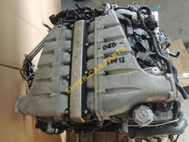 BENTLEY CONTINENTAL 6.0V12 двигатель в сборе GT GTC