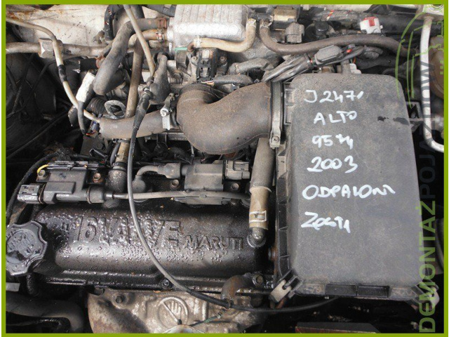 21859 двигатель SUZUKI ALTO IV 1.1 F10D FILM QQQ