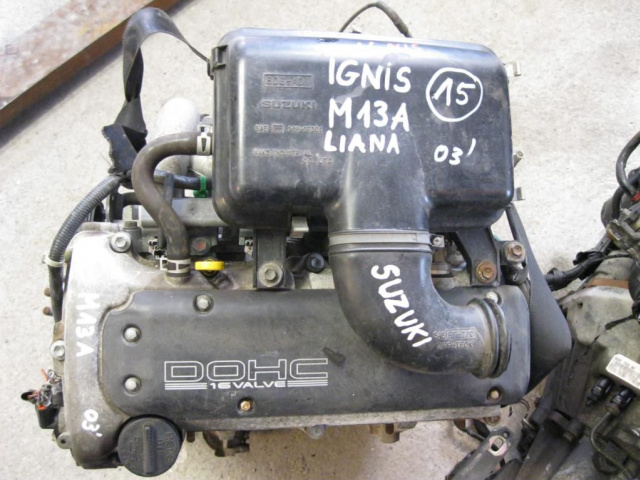 Двигатель M13A SUZUKI IGNIS LIANA 1.3 16V 00 -08