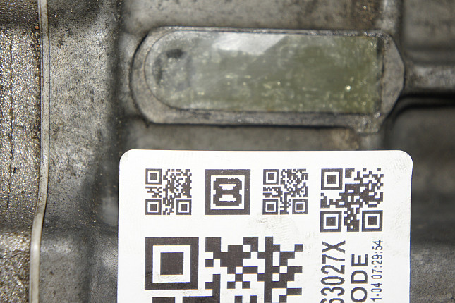 Номер двигателя и фотография площадки BMW N52 B25 A