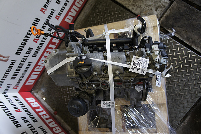 Фотография контрактного двигателя сверху Skoda BMD