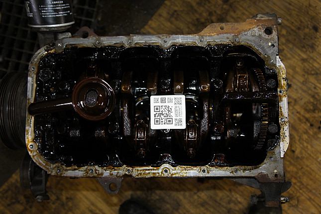 Фотография блока двигателя без поддона (коленвала) Kia G4GC