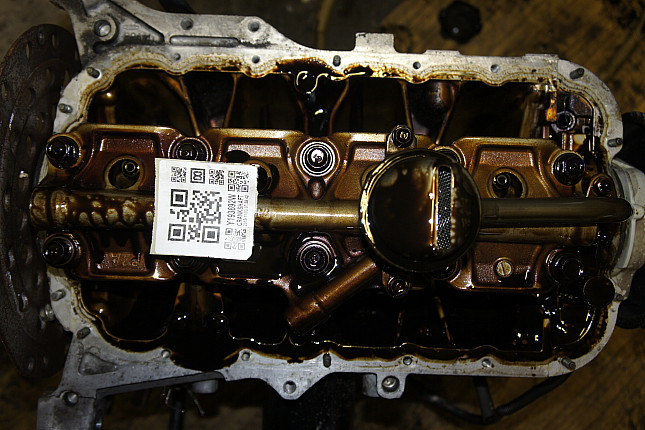 Фотография блока двигателя без поддона (коленвала) Honda D15Z6
