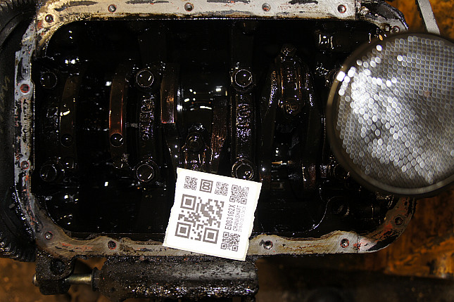 Фотография блока двигателя без поддона (коленвала) Daewoo F8CV