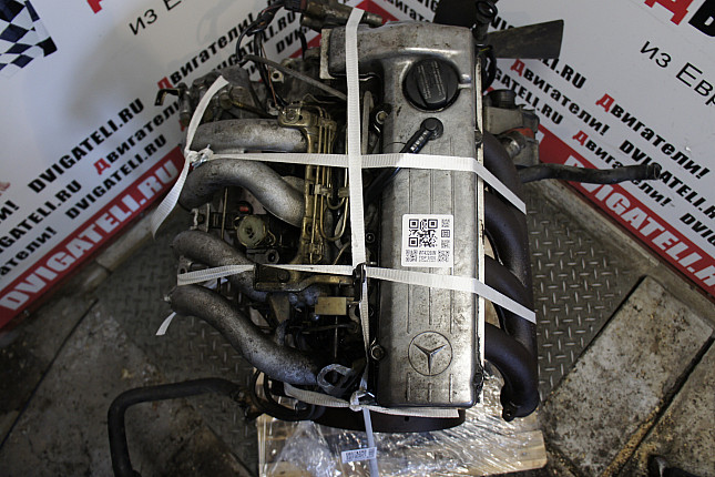 Фотография контрактного двигателя сверху Mercedes OM 601.912