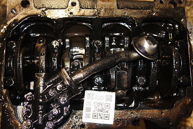 Фотография блока двигателя без поддона (коленвала) VW 1z