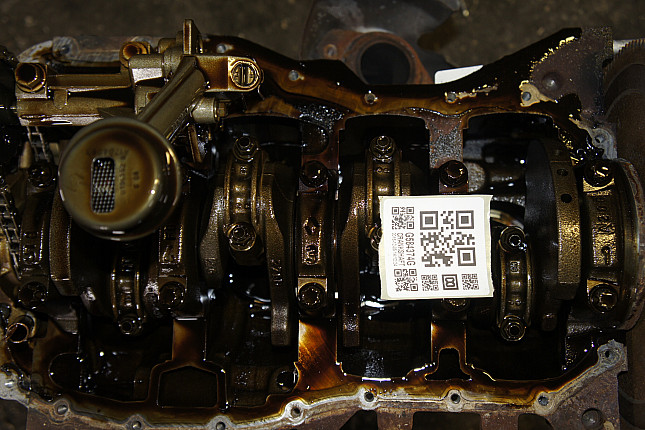 Фотография блока двигателя без поддона (коленвала) Renault K7J 710