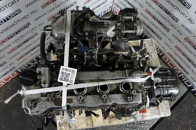 Фотография контрактного двигателя сверху NISSAN QG18DE + МКПП
