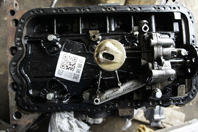 Фотография блока двигателя без поддона (коленвала) Renault G9T 720
