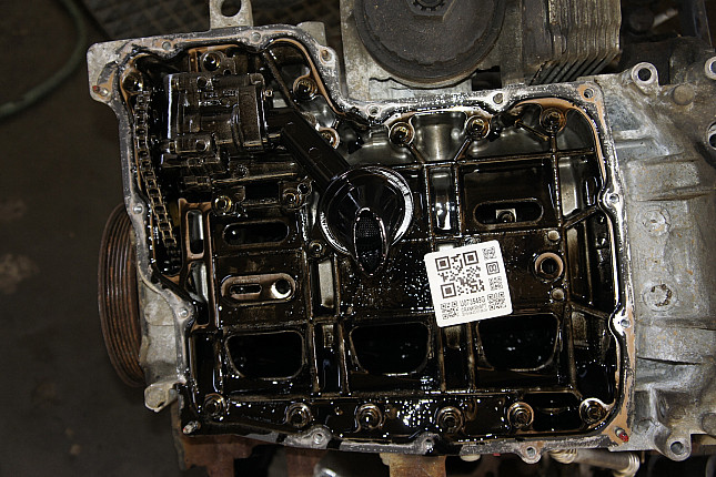 Фотография блока двигателя без поддона (коленвала) Ford ABFA