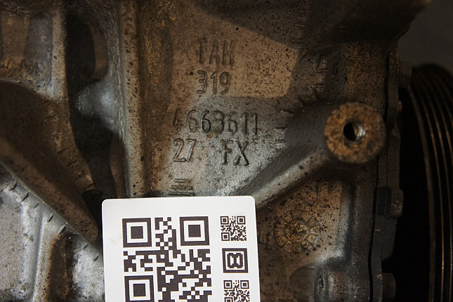 Номер двигателя и фотография площадки CHRYSLER 2.7-V6-SER
