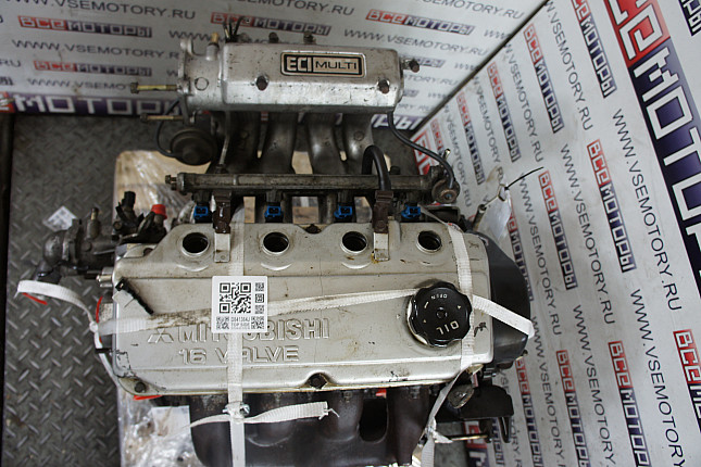 Фотография контрактного двигателя сверху Mitsubishi 4G92