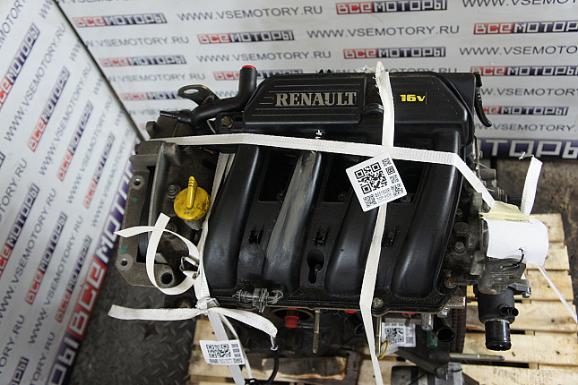 Фотография контрактного двигателя сверху RENAULT K4J 750