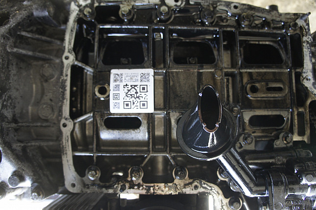 Фотография блока двигателя без поддона (коленвала) Ford D3FA
