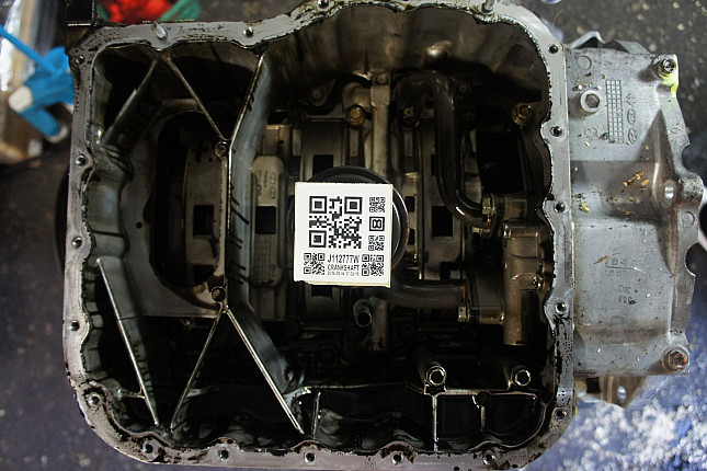 Фотография блока двигателя без поддона (коленвала) KIA D4HA