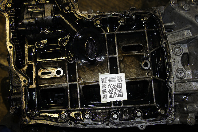 Фотография блока двигателя без поддона (коленвала) Ford D6BA