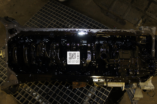 Фотография блока двигателя без поддона (коленвала) Mercedes OM 613.961