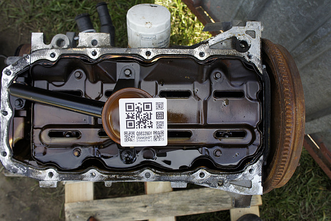 Фотография блока двигателя без поддона (коленвала) Ford ASDB