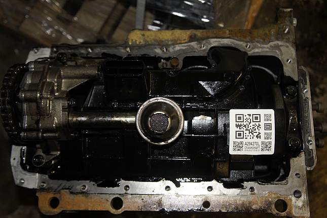 Фотография блока двигателя без поддона (коленвала) VW CAA 