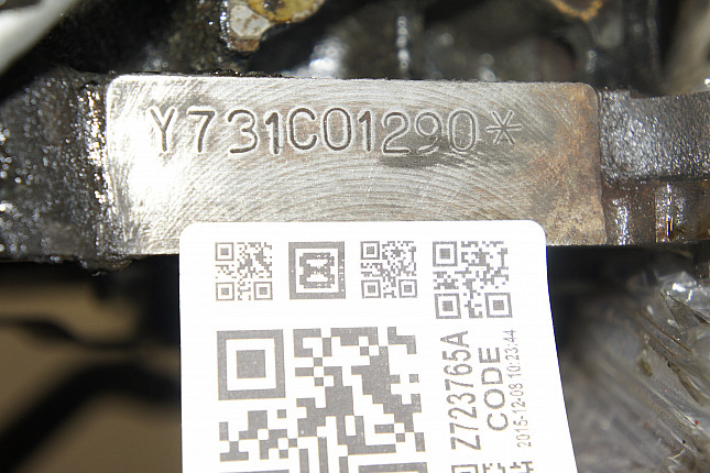 Номер двигателя и фотография площадки Mitsubishi 6G72 (SOHC 12V)