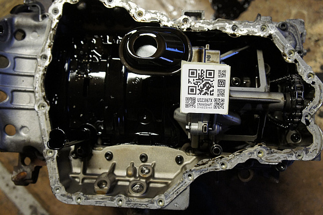 Фотография блока двигателя без поддона (коленвала) Ford UFDA
