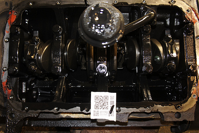 Фотография блока двигателя без поддона (коленвала) FORD 4CALB26941