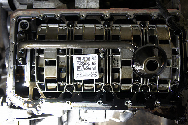 Фотография блока двигателя без поддона (коленвала) BMW M47 204 D1