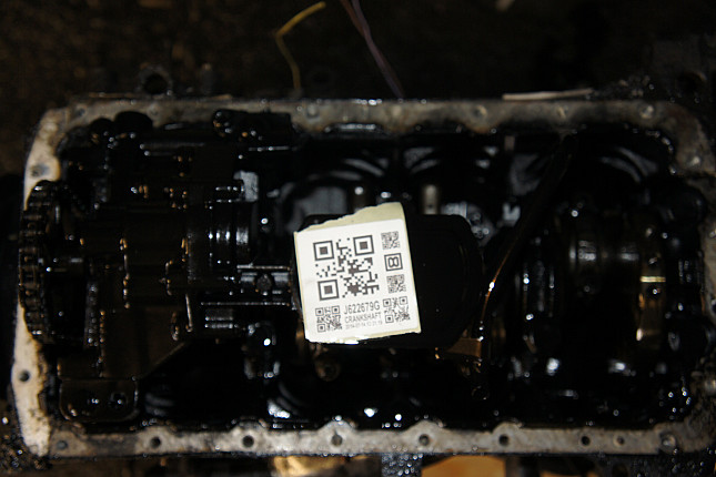Фотография блока двигателя без поддона (коленвала) PEUGEOT RHT (10DYLU)
