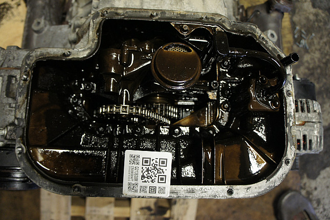 Фотография блока двигателя без поддона (коленвала) Mercedes M 112.911