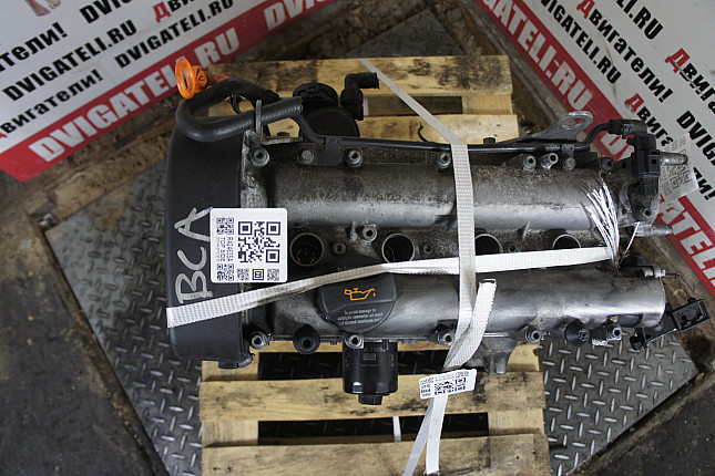Фотография контрактного двигателя сверху Skoda BCA
