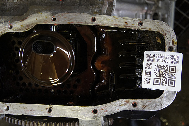Фотография блока двигателя без поддона (коленвала) Isuzu 6VE1