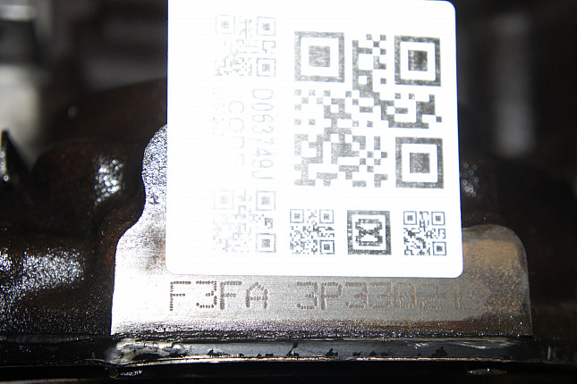 Номер двигателя и фотография площадки Ford F3FA