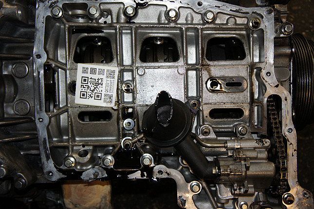 Фотография блока двигателя без поддона (коленвала) PEUGEOT 10TRJ54H0