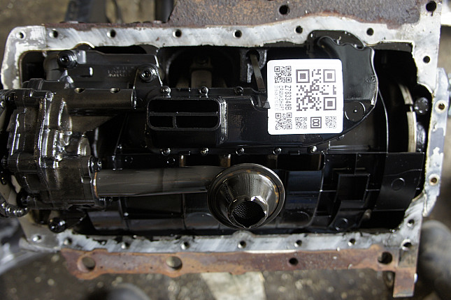 Фотография блока двигателя без поддона (коленвала) Seat AYQ