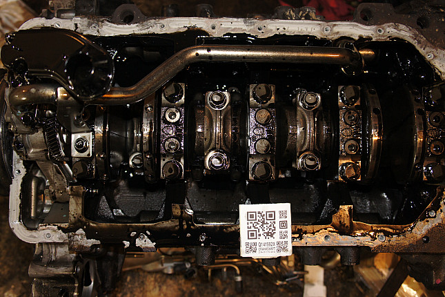 Фотография блока двигателя без поддона (коленвала) FORD WLAT