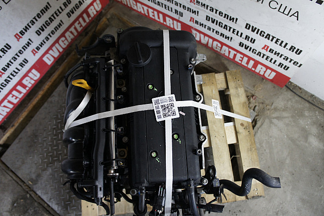 Фотография контрактного двигателя сверху Hyundai G4FA