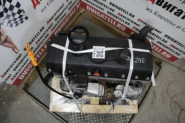 Фотография контрактного двигателя сверху VW BNZ