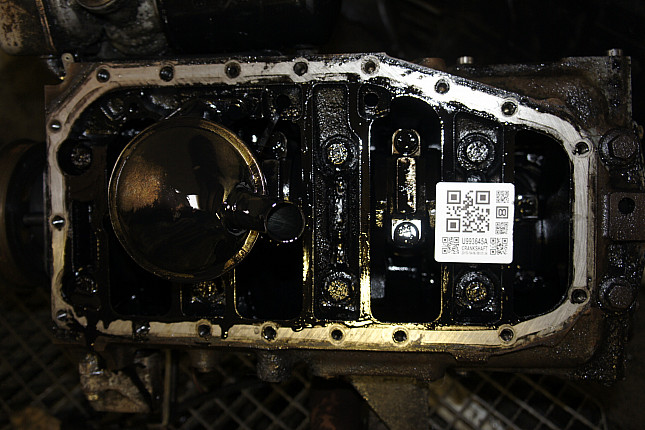 Фотография блока двигателя без поддона (коленвала) Fiat 8140.63