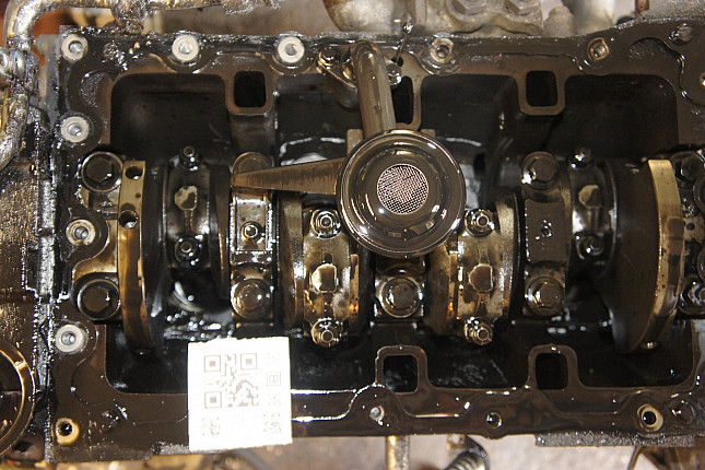Фотография блока двигателя без поддона (коленвала) HONDA 20T2N