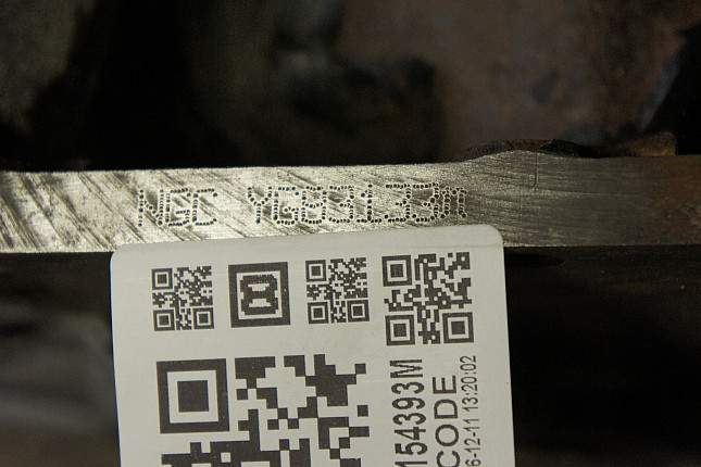 Номер двигателя и фотография площадки Ford NGC