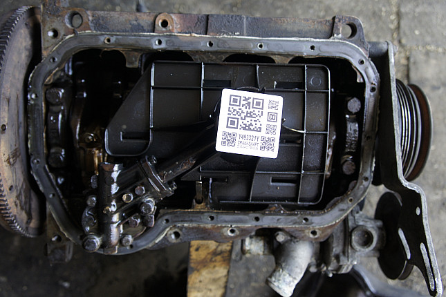 Фотография блока двигателя без поддона (коленвала) Audi AAD