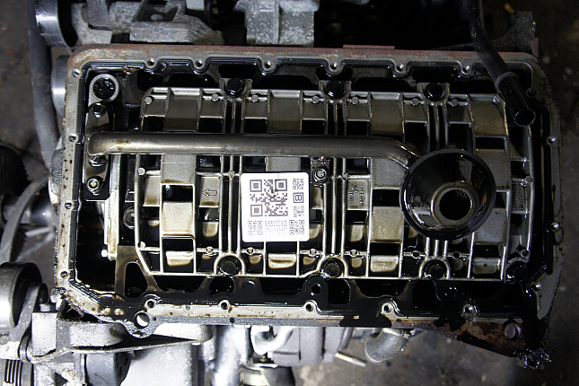 Фотография блока двигателя без поддона (коленвала) BMW M47 204 D1