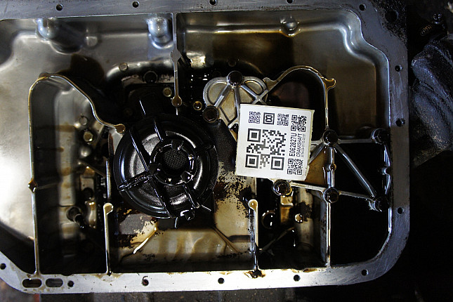Фотография блока двигателя без поддона (коленвала) AUDI AAH