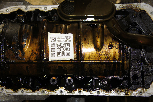 Фотография блока двигателя без поддона (коленвала) CITROËN 6FZ (EW7J4)