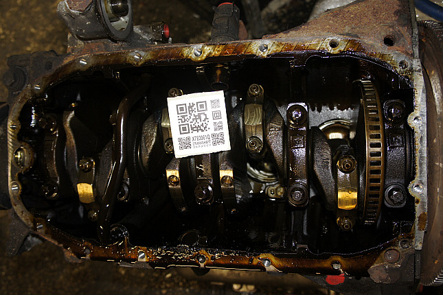 Фотография блока двигателя без поддона (коленвала) SAAB B204E