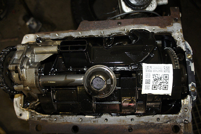 Фотография блока двигателя без поддона (коленвала) Ford AUY
