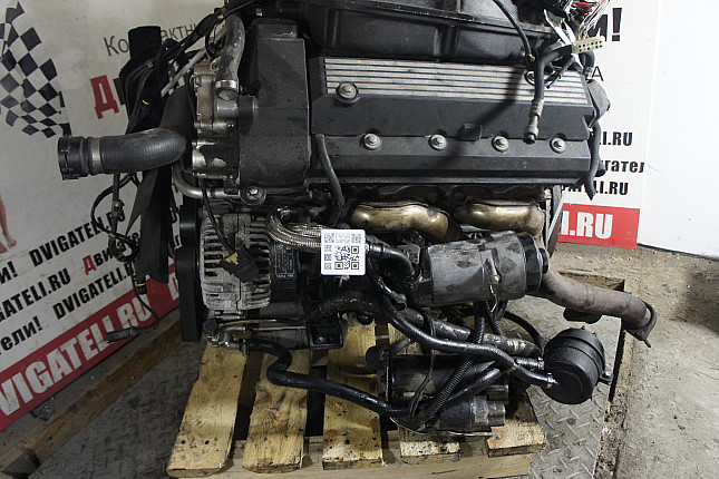 Контрактный двигатель BMW S62 B50 + коса проводов  