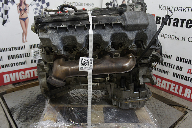 Двигатель вид с боку Mercedes M 113.960