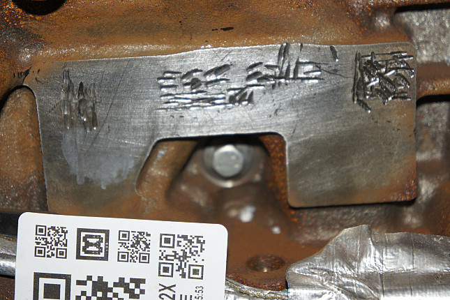 Номер двигателя и фотография площадки Land Rover 448DT