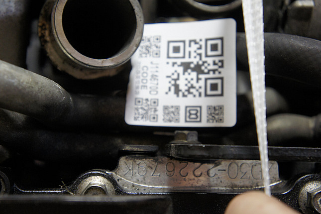 Номер двигателя и фотография площадки Nissan ZD30DDTi